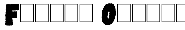 Famous Oldies font preview